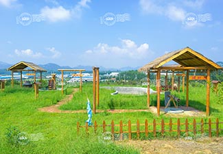 日照五蓮青少年素質(zhì)拓展基地建設(shè)實景